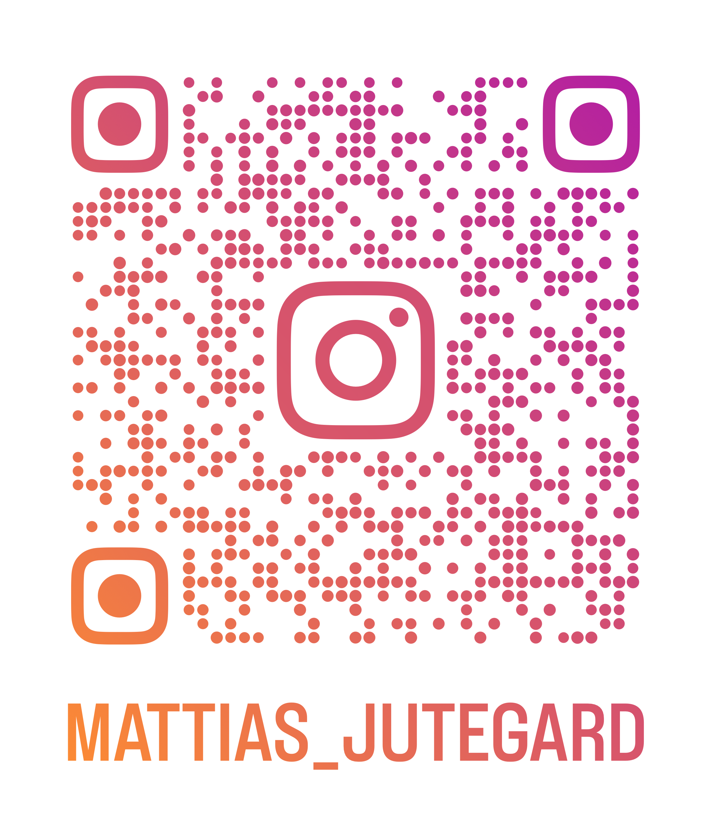 QR-kod till Mattias Jutegård