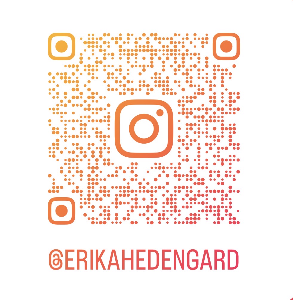 QR-kod till Erika Hedengård