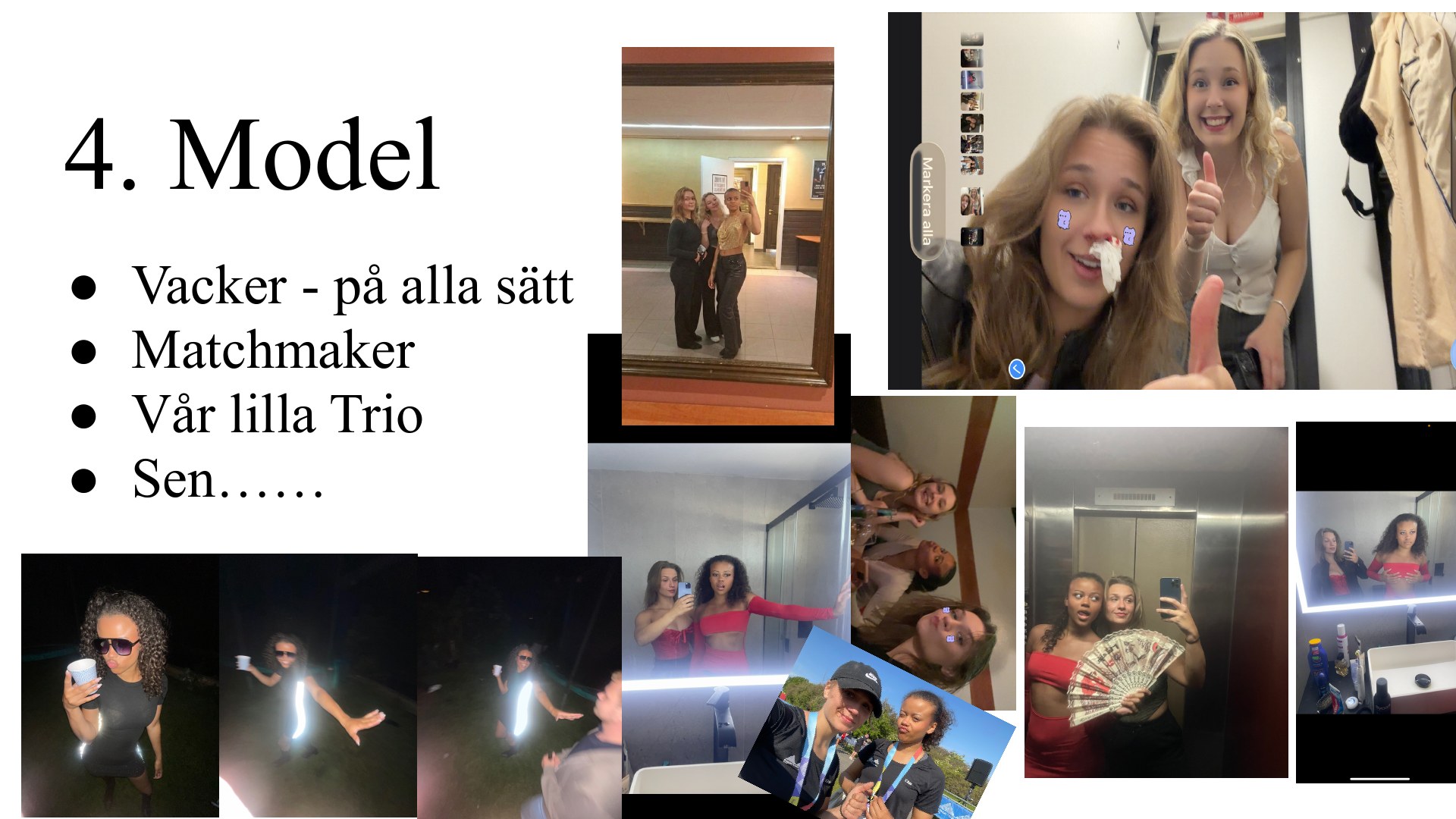 Slide 6 från pitchen om Angelina Lagerstedt