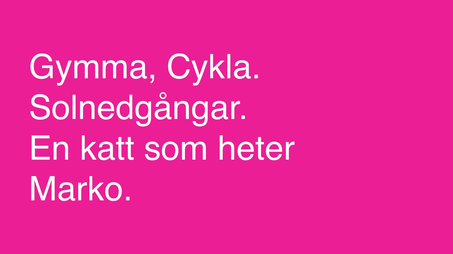 Slide 4 från pitchen om Rekar