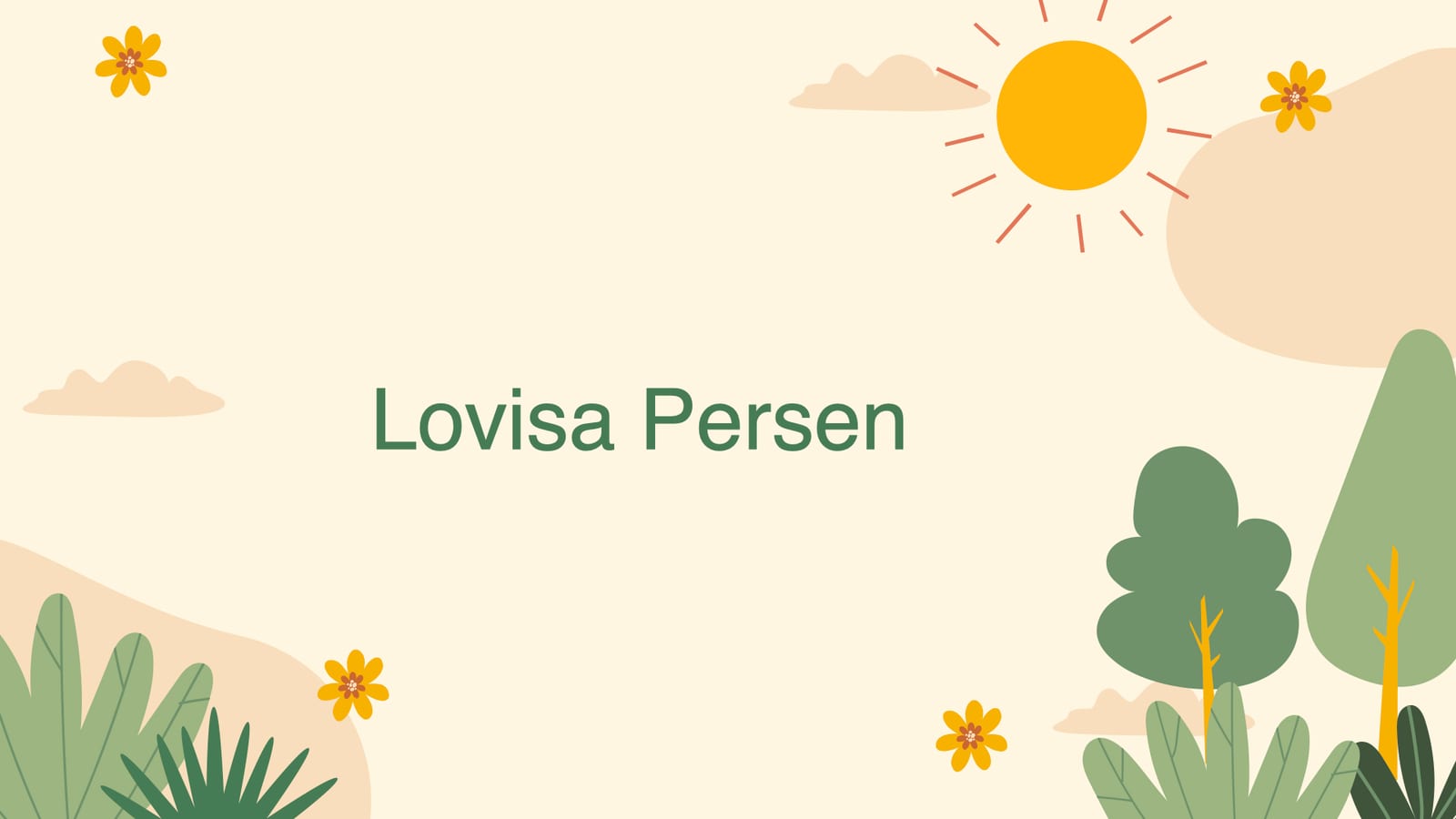 Lovisa Persens pitch, bild 2
