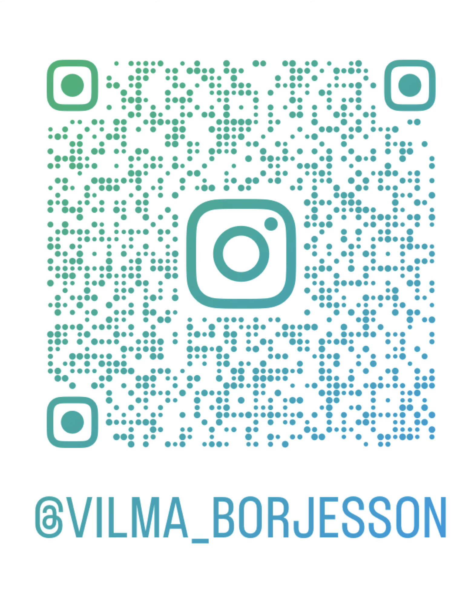 QR-kod till Vilma Börjesson