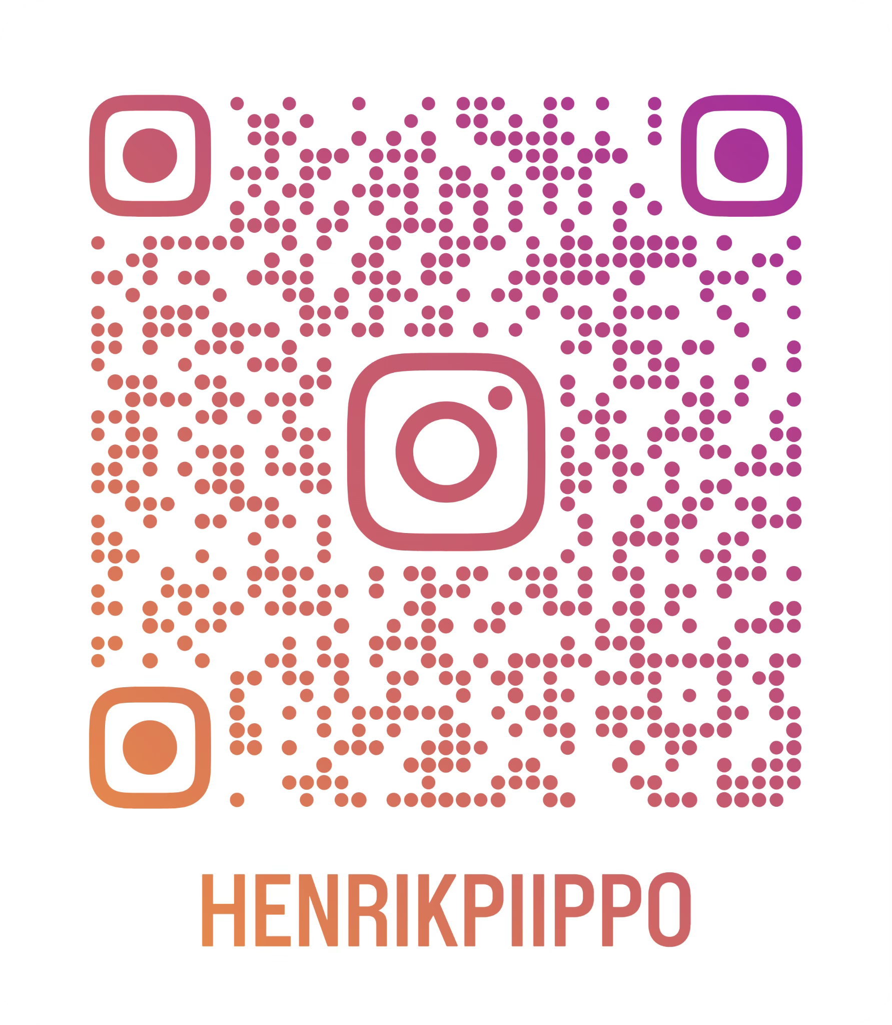 QR-kod för Henrik Piippo