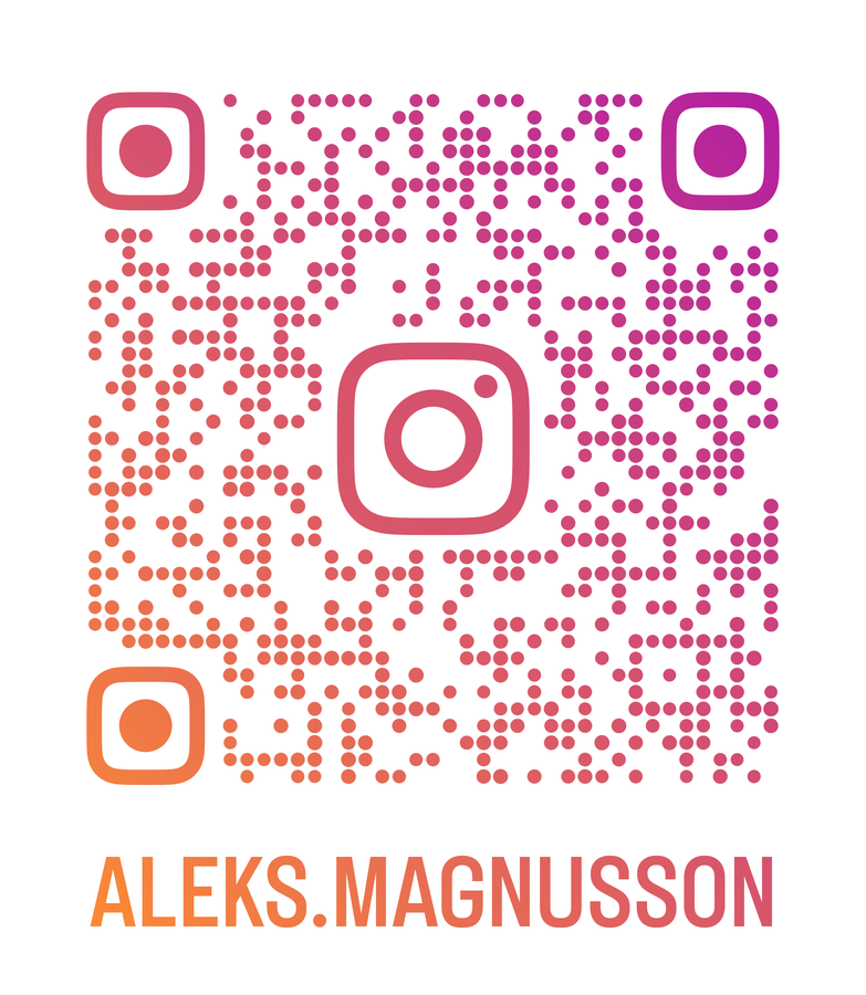 QR-kod till Aleks Magnusson